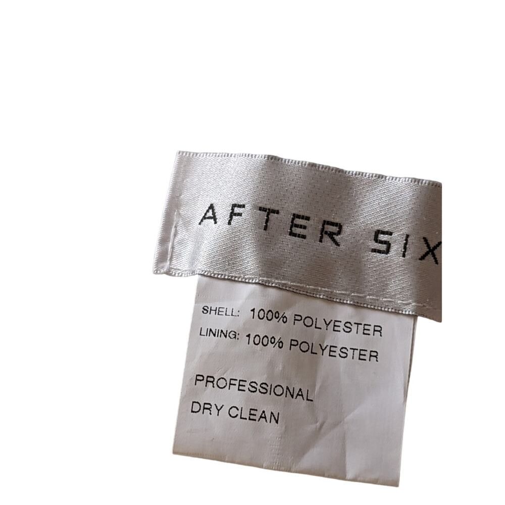 After Six‎ Dress Contoured Wide Strap Sweetheart size 6 - Picture 8 of 9